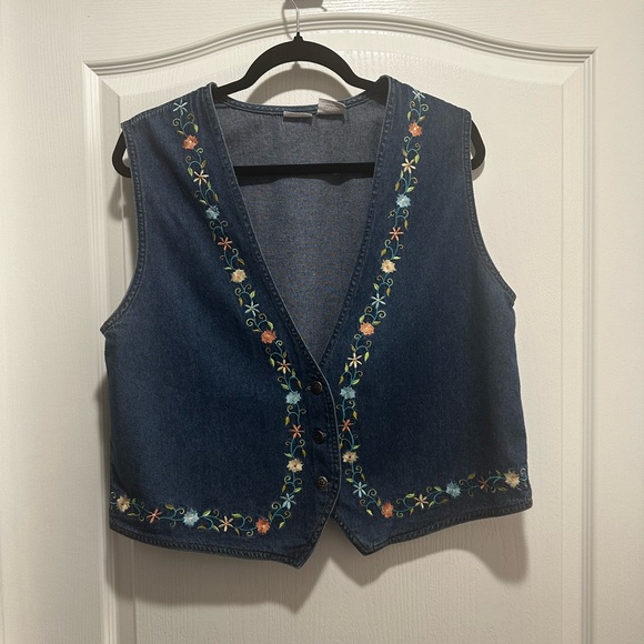Vintage Stonybrook V-Neck Button Down Vest - Picture 3 of 10